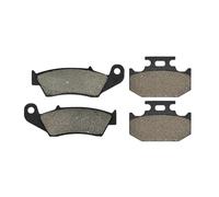 Pastillas Freno Juego Compatible Con Suzuki DR 650 350 V W X SEW SEX 1996-2016 Motocicleta Pastillas Freno Delanteras Y Traseras(Parte delantera y trasera)