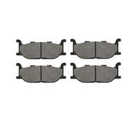 Pastillas Freno Juego Compatible Con Yamaha STREET BIKES SR XV 125 Virago TDR125 R TZR 150 CP YP 250 V-Star XVS Pastillas Freno Delanteras Traseras Motocicletas(2 Pairs)