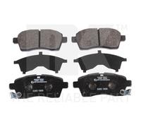 NK Pastillas de Freno Delantero Apto para Suzuki Ignis Mf 1.2 225228