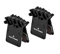Pastillas Freno Metálicas Cobre Disco Bicicleta L05A | Placa aleación aluminio, aleta refrigeración, vida para útil extendida, frenada , compatible Shimano