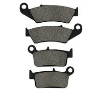 pastillas freno moto Compatible Con Suzuki Para RM125 RM250 T/V/W/X/Y/K 1996-2012 Para DR-Z 400 S 2000-2021 Pastillas De Freno Traseras Pastillas De Freno Delanteras Y Traseras De Motocicleta(Front an