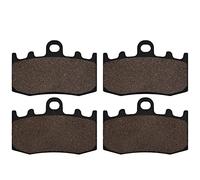 Pastillas Freno Moto Para R1200ST R1200S R1200RT HP2 R1100S R1150GS R 1150 GS R1150 RT R1200GS Aventura Pastillas De Freno Traseras Delanteras De Motocicleta(2 pares de almohadillas delanteras)