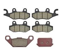 Pastillas Freno Motocicletas Para KAZUMA Para Jaguar 500CC ATV Piezas Motocicleta Pastillas Freno Cuádruple Pastillas Freno Delanteras Izquierdas Delanteras Derechas Y Traseras Pastillas Freno Disco(F