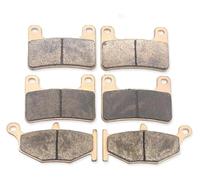 pastillas freno Para Suzuki Para GSXR 600 Para 750 K6/K7/K8/K9/L0 2006-2010 3 Pares 1 Juego Pastillas Freno Delanteras Traseras Cobre Sinterizado(3 pair 1 sets)