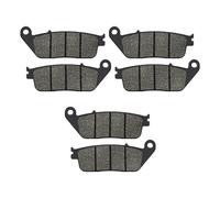 Pastillas Freno Para Triumph Para Tiger 955 855i Para Adventurer Para Legend TT Para Thunderbird Sport 1995-2004 Pastillas Freno Delanteras Traseras Motocicleta (Color : 3 pares)