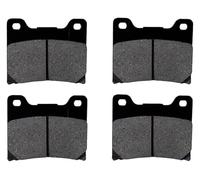 Pastillas Freno Para YAMAHA XV750 Para Virago 1992-1993 XV1100 1989-1993 FZ600 FZR400 Para Genesis Pastillas De Freno Delanteras Repuesto Motocicleta(2 Pairs)
