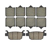 Pastillas Freno Pastillas Freno Delanteras Traseras Motocicleta Para Benelli TRK502 TRK502X TRK 502 Para Leoncino 500 BJ500 BJ500GS-A(Front and Rear)