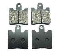 Pastillas Freno trasera Para SUZUKI AN400 400 2000 2001 2002-2006 AN400S Tipo 2004-2006 Pastillas Freno Delanteras Traseras(2 X Front Brake Pads)