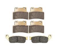 Pastillas Freno Traseras Delanteras para K&ymco para Xciting 400i 2012-2020 para Xciting S 400i 2017 2018 2019 2020 Motorcycle Front Freno Pastillas De Freno Trasero (Color : Front and Rear)