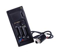 Pastillas Guitarra Acústica Juego de pastillas ecualizadoras EQ 505R Preamplificador de guitarra acústica de tres bandas Ligero y portátil