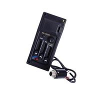 Pastillas Guitarra Acústica Preamplificador de tres bandas con ecualizador piezoeléctrico para guitarra acústica 505R ligero y portátil.