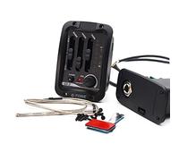 Pastillas guitarra Sistema De Preamplificador EQ Para Guitarra Acústica, Sintonizador Cromático LED Integrado De 3 Bandas, Pastillas De Guitarra Acústica De Fase Piezoeléctrica Pastillas de guitarra