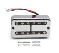 Pastillas Humbucker Alnico V for guitarra eléctrica, mástil de 7.5K y puente de 8.6K, con división de bobina for guitarra eléctrica Alnico 5(Chrome Neck)