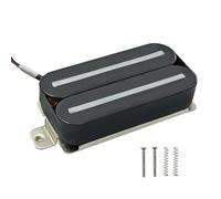Pastillas humbucker de cerámica Pro Super Dual Hot Rail for guitarra eléctrica estilo St. TL, color negro.(Neck)