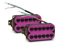 Pastillas Humbucker Para Guitarra Eléctrica De Metal Ajustables De Doble Bobina Con Cable Conductor De 4 Conductores Y División De Bobinas(B+N 7)