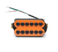 Pastillas Humbucker Para Guitarra Eléctrica De Metal Ajustables De Doble Bobina Con Cable Conductor De 4 Conductores Y División De Bobinas(B6)