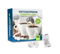 Pastillas limpiadoras 3 en 1 para cafetera automática, 100 unidades. Con oxígeno activo, compatibles con Siemens EQ, Jura, Melitta, Bosch. Para un grupo de dispensación limpio y mejor aroma