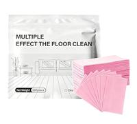 Pastillas limpiadoras multisuperficie para pisos, limpiador soluble en agua para trapear, láminas de limpieza concentradas de alta eficiencia para pisos de madera, baldosas y laminados (Peach)
