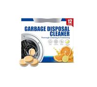 pastillas limpiadoras para lavadora Limpiador de eliminación basura Limpieza a fondo(12pcs Boxed)