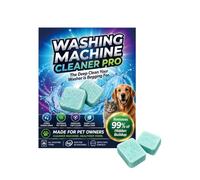 pastillas limpiadoras para lavadora Tabletas limpiadoras de lavadoras for dueños mascotas(12pack in boxed x 3)