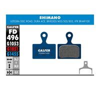 Pastillas Mezcla Azul Road Para Shimano Dura-Ace Ultegra XTR M9100 FD496G1455