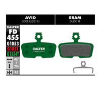 GALFER Pastillas de freno Disc Pro para SRAM Code R 2011/RSC/Guide/RE/DB8/G2 verde SR-004