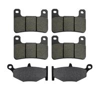 pastillas motocicleta Para GSXR750 GSXR600 06-10 GSXR1000 GSXR 1000 07-10 GSX1300R 1300 08-12 Pastillas freno delanteras y traseras(Front and Rear Pads)