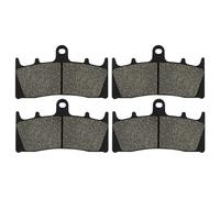 pastillas motocicleta Pastillas de freno delanteras para motocicleta, 2 pares, para ZX6R ZX 600 636 ZZR600 ZX7R ZX9R ZX 750 900 GPZ900R ZX12R ZX1200 freno reemplazo