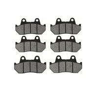pastillas motocicleta Pastillas de freno delanteras y traseras para motocicleta GL1100 VF1100 para Magna Sabre 1983-1986 CB1100F GL1200 GL 1200 pastillas freno universales (3 Pairs)