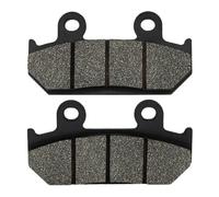 pastillas motocicleta Piezas de motocicleta pastillas de freno delanteras o traseras para CBR250R MC17 1987 VFR 400 VFR400R NC24 87-88 XRV750 750 90-93 freno reemplazo (1 Pair Front)