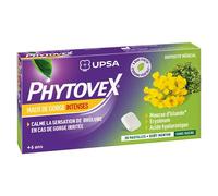 Pastillas para el dolor de garganta intenso sin azúcar UPSA Phytovex 20 unidades