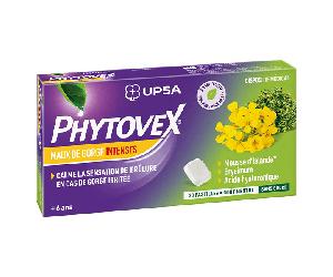 Pastillas para el dolor de garganta intenso sin azúcar UPSA Phytovex 20 unidades