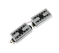 Pastillas para Guitarra 1 Par De Pastillas Humbucker De Guitarra, Pastilla De Pieza De Poste De Tornillo Ajustable De Doble Con Carcasa En Forma De H