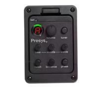 Pastillas Para Guitarra Acústica 201 Piezo Pickup Guitar Guitar Guitar Preamp 4 Bandas De Guitarra Acústica Preamplificador De Preamplificador De Mezcla De Micrófono De Micrófono