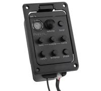 Pastillas Para Guitarra Acústica Afinador De Ecualizador Para Guitarra Acústica Clásica Pastilla Piezoeléctrica Preamplificador Integrado Ecualizador De 4 Bandas Preamplificador De Mezcla De Micrófono