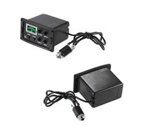Pastillas Para Guitarra Acústica Ecualizador De 3 Bandas Para Guitarra Acústica Tono Volumen Amplificador Preamplificador Pastilla Piezoeléctrica Afinador Función De Fase LCD Pastilla De Guitarra