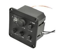 Pastillas Para Guitarra Acústica Lote De 4 Pastillas Para Guitarra Acústica De 4 Bandas 301 Con Sintonizador Preamplificador Ecualizador Placa De Ritmo Con Piezoeléctrico Suave(D)