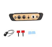 Pastillas Para Guitarra Acústica Pastilla De Preamplificador De Para Cajón Instrumento Musical Con Micrófono Salida De 1/4 De Pulgada Pastilla De Guitarra