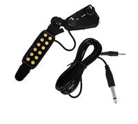 Pastillas Para Guitarra Acústica Pastilla Para Boca De Guitarra Acústica Con Volumen Ajustable Cable De 2,9 Metros Accesorio Para Guitarra Folk