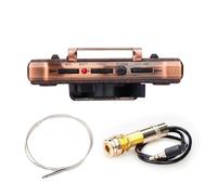 Pastillas Para Guitarra Acústica Pastilla Para Guitarra Acústica Sound Hole Modos De Pastilla Duales Piezo + Micrófono Admite Ajuste De Volumen Y Tono Fase Fácil Instalación