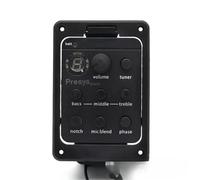 Pastillas Para Guitarra Acústica Pickup 4 Banda Pickup De Guitarra Acústica Con Sintonizador 301/201 Mic Mic Blend EQ EQ Tuner Guitar Amplificador De Guitarra Camitar(B 301)