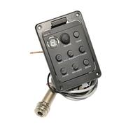 Pastillas Para Guitarra Acústica Preamplificador De Pastilla De Guitarra Acústica Profesional De 4 Bandas Ecualizador Sintonizador Micrófono Piezoeléctrico Adecuado Para Pastillas De Guitarra Acústica