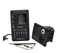 Pastillas Para Guitarra Acústica Preamplificador Ecualizador De Bajo Para Guitarra Acústica De 5 Bandas Con Afinador Pastilla De Guitarra Accesorios Profesionales Para Guitarra