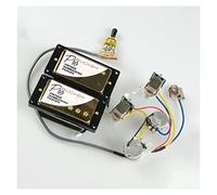 Pastillas para Guitarra Eléctrica Pastillas De Guitarra Eléctrica Humbucker Estándar Con Cubierta Y Arnés De Cableado De Conexión Rápida (Color : 01)