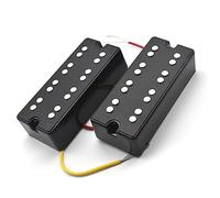 Pastillas para Guitarra Juego De Pastillas De Bajo De 4 Cuerdas Negras Humbucker Para Cuello Y Puente