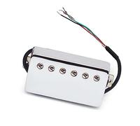 Pastillas para Guitarra Pastilla De Guitarra Alnico 5 Humbucker, 4 Bobinas De Cable, División De Bobina, Pastilla Alnico V Para For LP Guitarra Eléctrica (Color : Bridge)