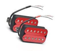 Pastillas para Guitarra Pastilla De Guitarra Eléctrica Red Alnico 5 Humbucker De Doble Bobina Alnico V Pickup Piezas De Guitarra (Color : 1 set)