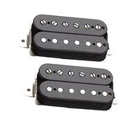 Pastillas para Guitarra Pastillas De Guitarra Negras Alnico 2 Pastillas Humbucker Juego De Pastillas De Cuello Y Puente De Guitarra
