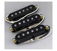 Pastillas para Guitarra SSS Juego De Pastillas De Guitarra Alnico 5 Enrolladas A Mano Con Placa Inferior Gris (Color : 01)