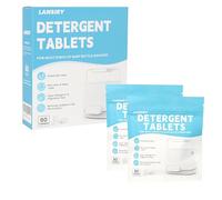 Pastillas para lavar biberones, tabletas detergentes para lavadoras de biberones Momcozy Baby Brezza Papablic, 60 unidades